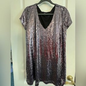Sequin tunic style top.